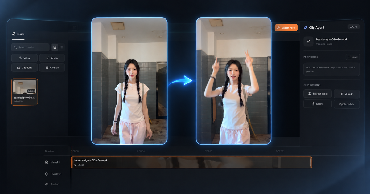 MCPでCanvasと動画エディタを連結！BeatDesignの次世代AI動画ワークフロー検証